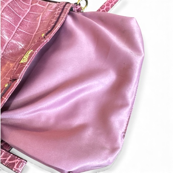 Coach Raspberry crocodile bag - Picture 5 of 6